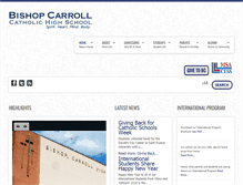 Tablet Screenshot of bishopcarroll.com